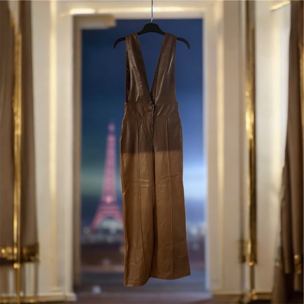 Elegant Brown Jumpsuit